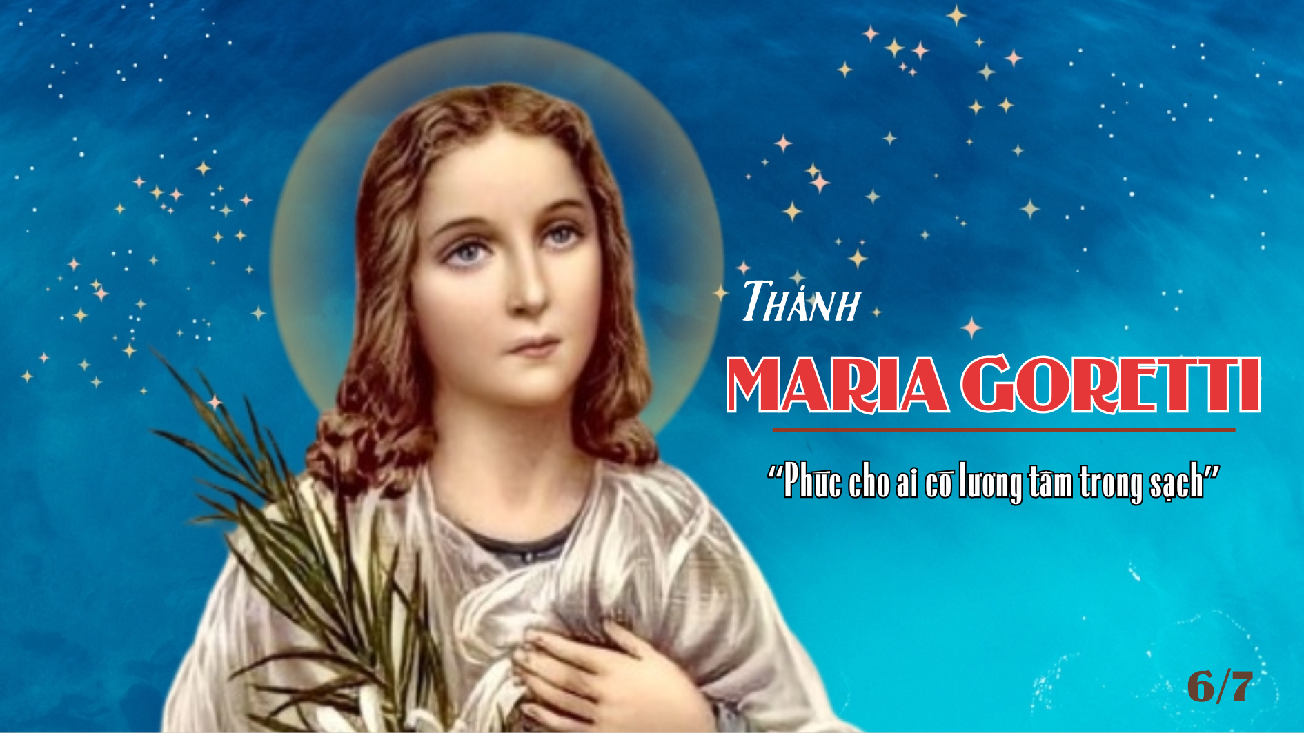 Ngày 06/7 - Thánh Maria Goretti